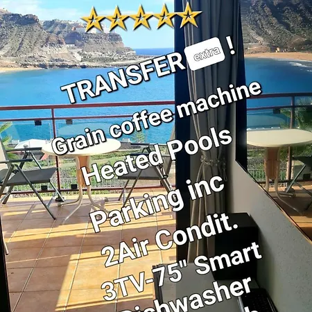 Seaside Haven: Deluxe Seaview With Heated Pools Apartment Playa Del Cura (Gran Canaria)