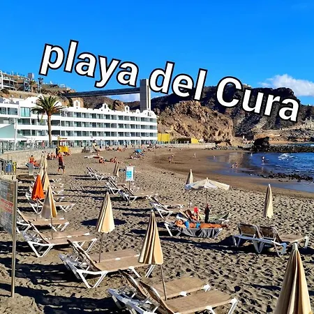 Apartamento Deluxe 3 Rooms74m2,2air Condit 2tv Seaview On Amadores,2 Heatpools, Parking, 600 Mb,dishwasher,2lift,,3 Beaches *